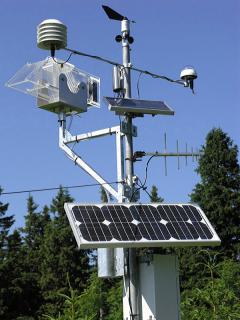Meteorologická stanice, dálkový sběr dat, GPRS, profi meteostanice