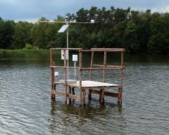 Measurement of chosen variables in water tanks and lakes (ponds)