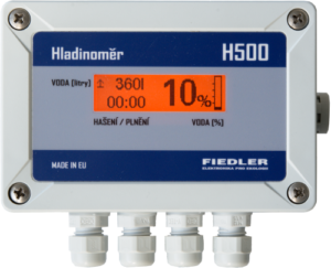 H500 - Hladinoměr pro hasičské vozy a cisterny