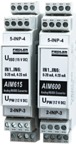 AIM600, AIM615 - Převodníky 4-20 mA/RS485